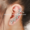 jewelry exquisite costume fashion plain hoop full crystal stud earrings